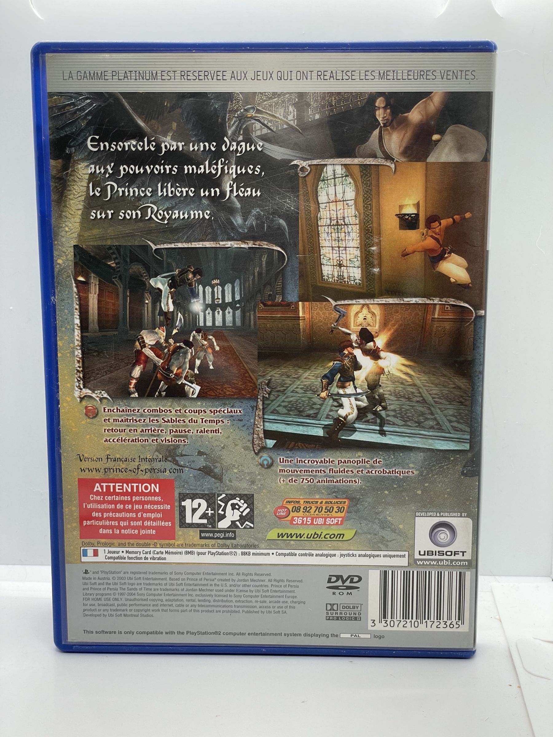 Prince of Persia Sands of Time PS2 Po Angielsku