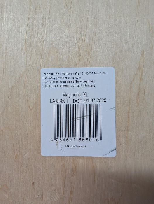 Natural Paradise Drapak dla Kota Magnolia XL Jasnoszary 175cm WIELKI U