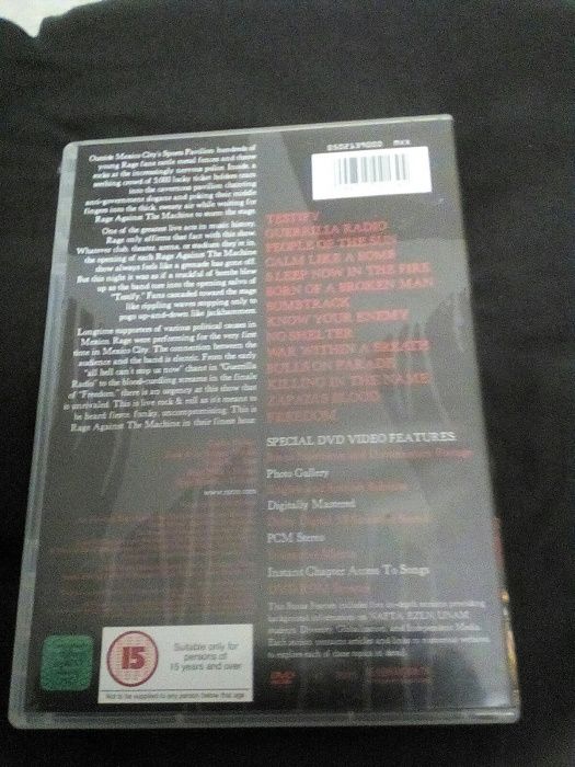 DVD Rage Against the Machine- The Battle of México City