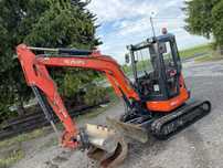 Minikoparka Kubota U35-3 rok2017. 3900 mth 3,6T cat volvo takeuchi jcb
