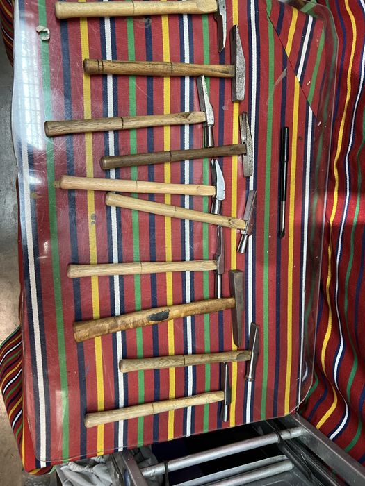 Martelos muito antigos da faniöi Jaguar