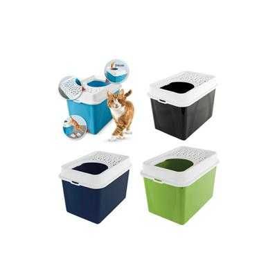 Rotho WC Berty com Entrada Superior | Caixa de Areia para Gato