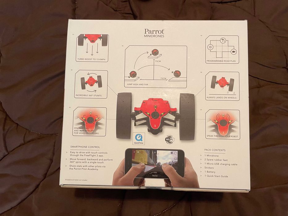 Parrot Jumping Race Max em caixa selada