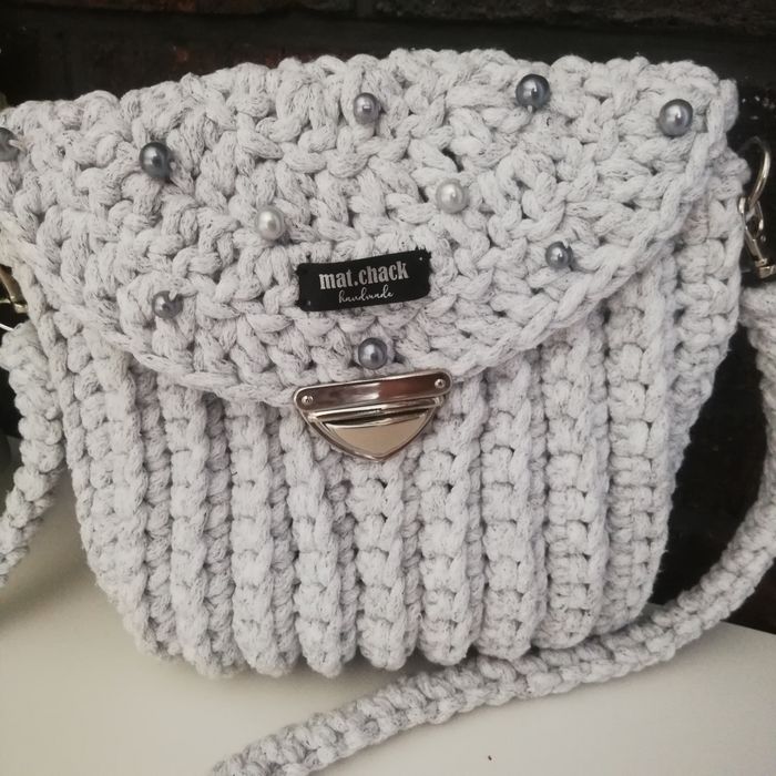 Torebka handmade na szydełku