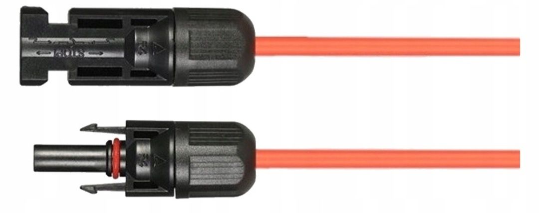 Przedłużacz Kabel Solarny 5m 6mm2 PV MC4 do Panela