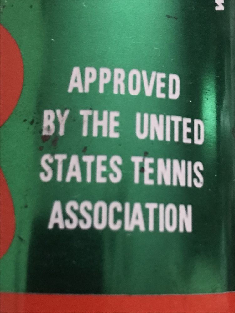 Tenis, piłki - stara puszka, 70-te - Winn USA - dekoracja, kolekcja