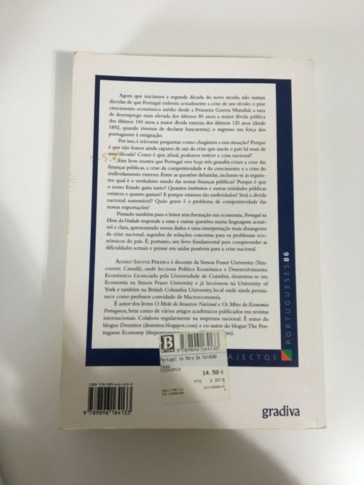 PORTUGAL NA HORA DA VERDADE - Como vencer a crise nacional