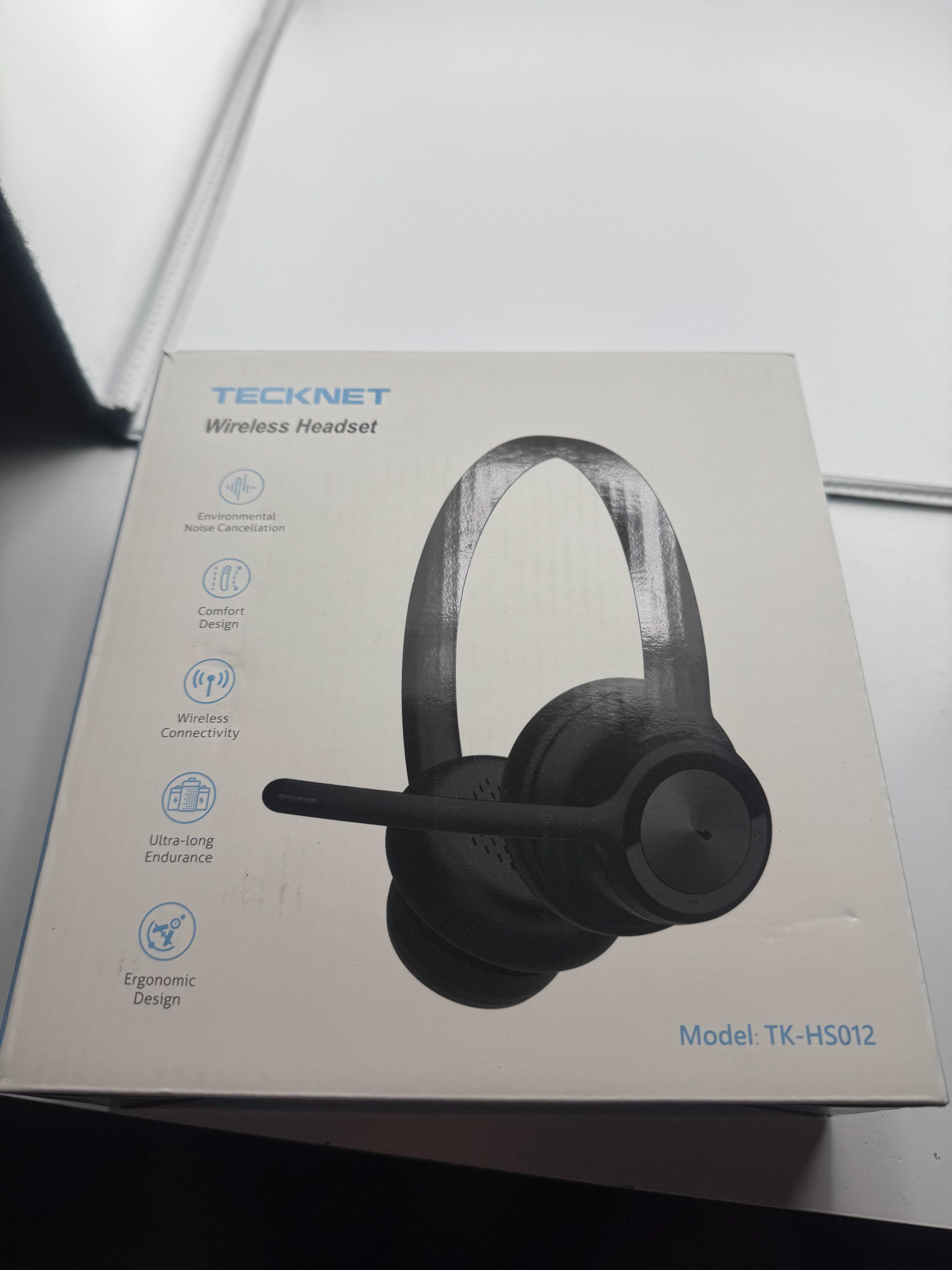 Słuchawki bezprzewodowe z mikrofonem tecknet tk-hs012 Bluetooth