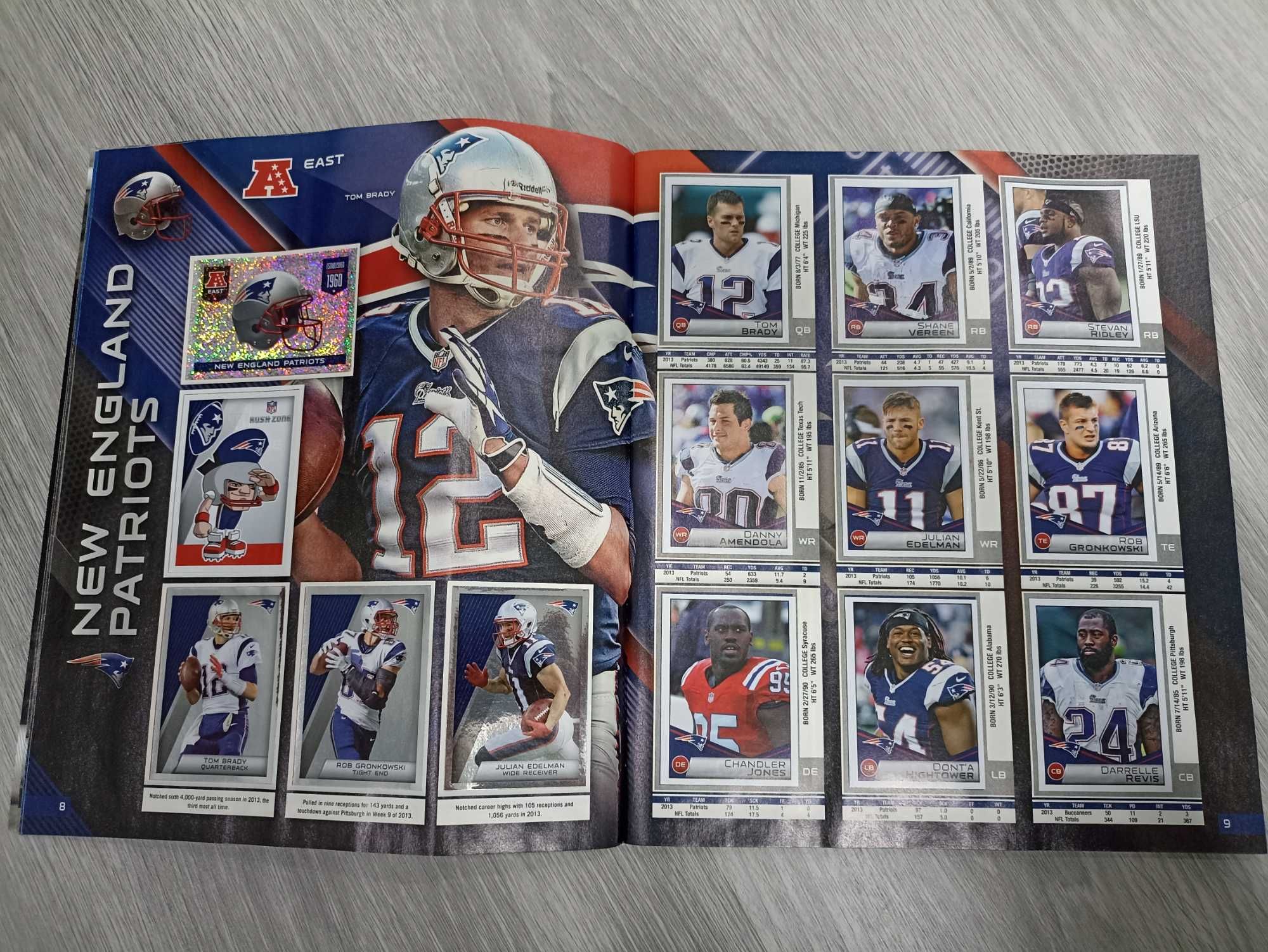 Caderneta NFL 2014 Panini