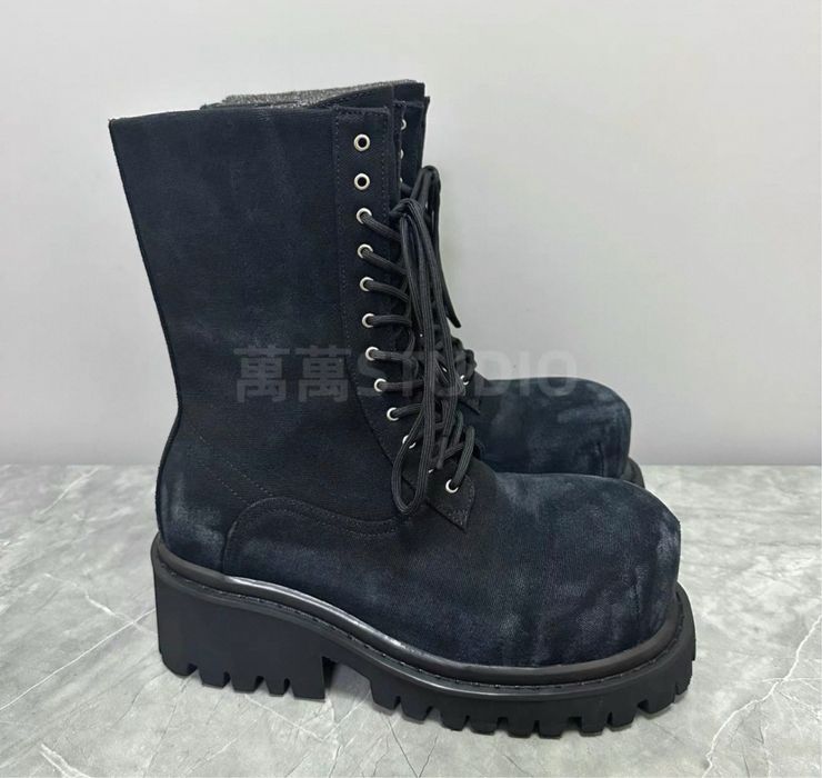 BALENCIAGA STOMPER Boots fur army archive opium боты ботинки чоботи