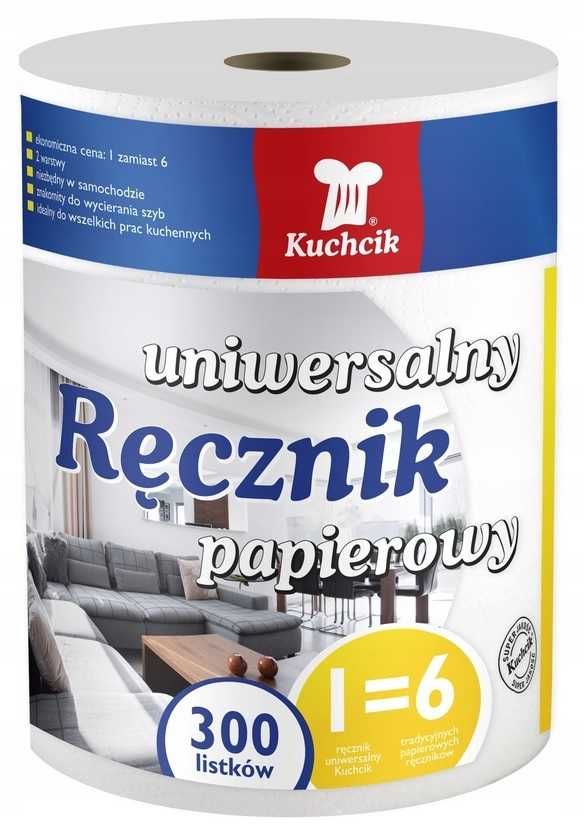 KUCHCIK RĘCZNIK papierowy uniwersalny 300 LISTKÓW 5360