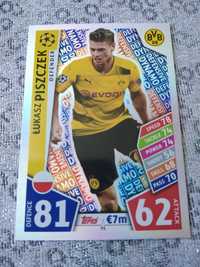 Karta match attax 2017 Topps 2018 Piszczek BVB Dynamo