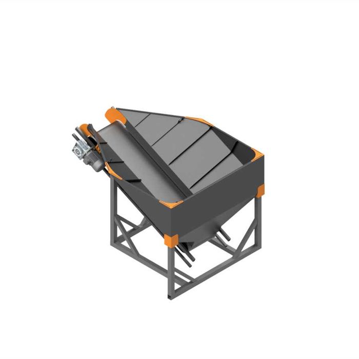 Бункер-накопичувач, конвеер, транспортер, зерна, цемента, питатель