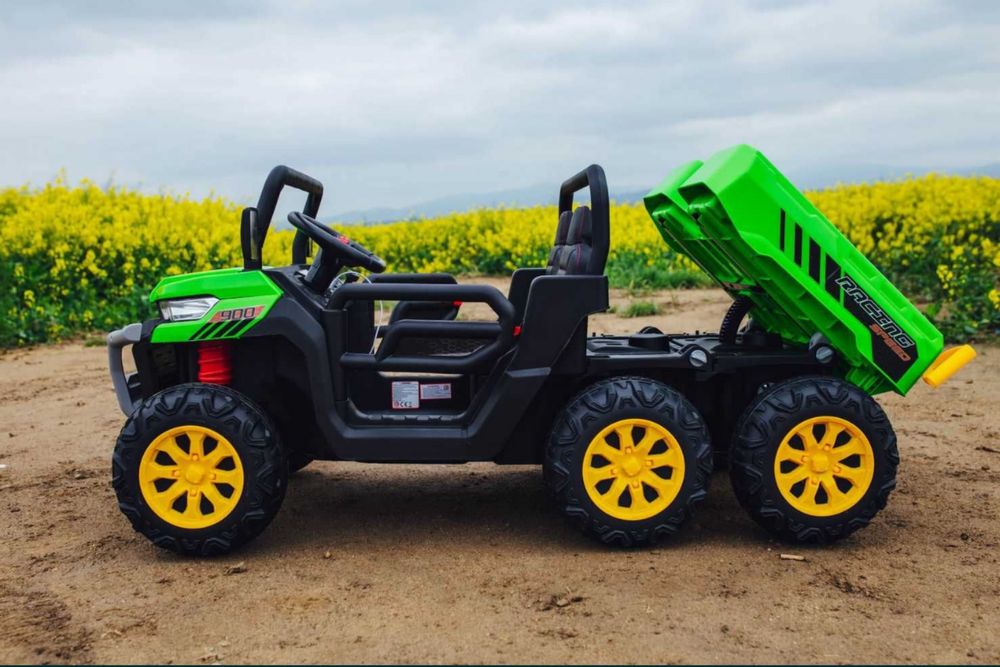 Farmer truck dwuosobowy traktor na akumulator dla dziecka 12V 180W