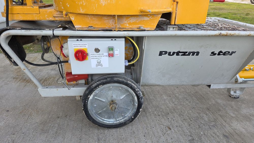 Agregat Tynkarski Putzmeister S5 tynki tradycyjne cementowe (PFT G4)