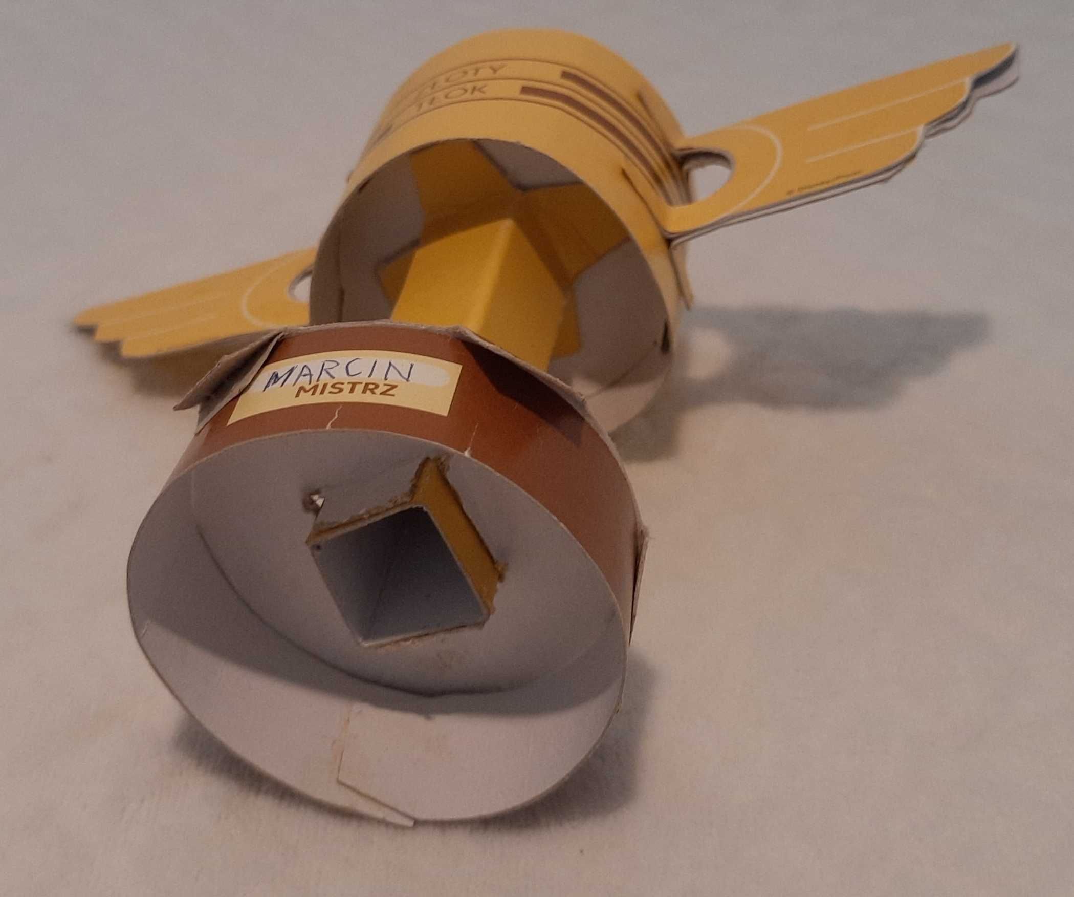 Puchar Złoty Tłok, Auta, Cars, Praca plastyczna, 15cm (Handmade)