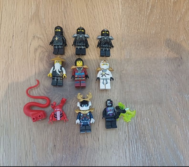 Lego ninjago cole sensei wu zane pixal nindroid nya Fangtom