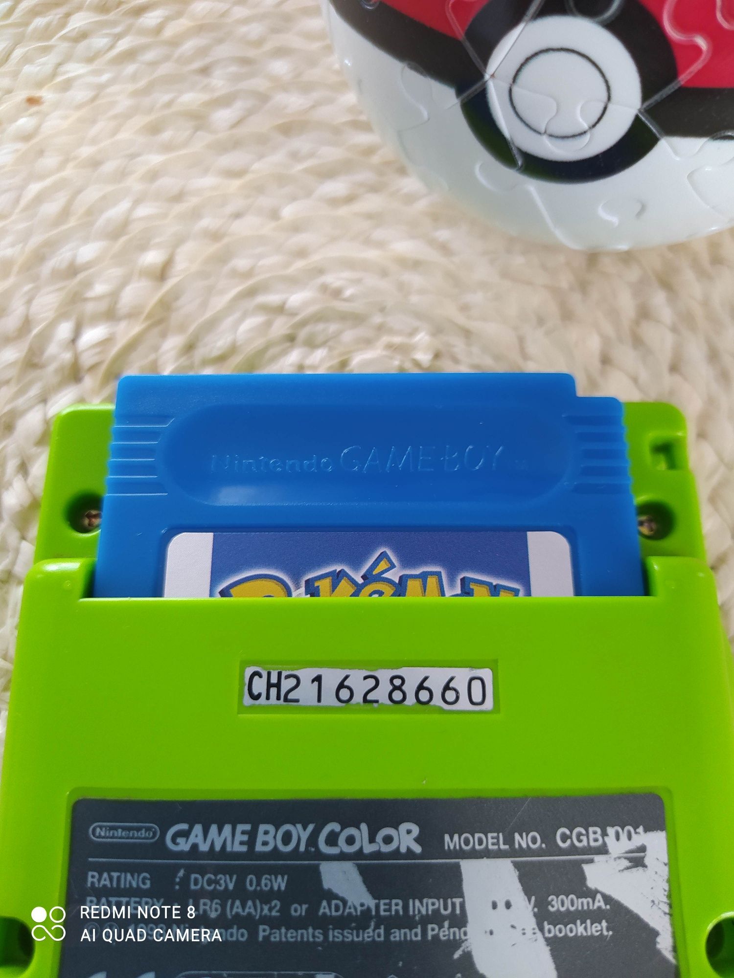 POKEMON Blue : Gameboy Color/Advance/Sp/Pocket- Wysyłka do 3 h.