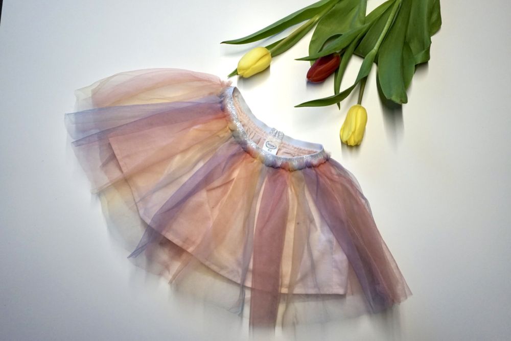 Tiulowa spódniczka kolorowa 62 Cool Club