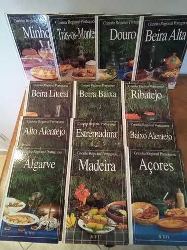 Vários conjuntos de Livros de Culinária - total 46 livros