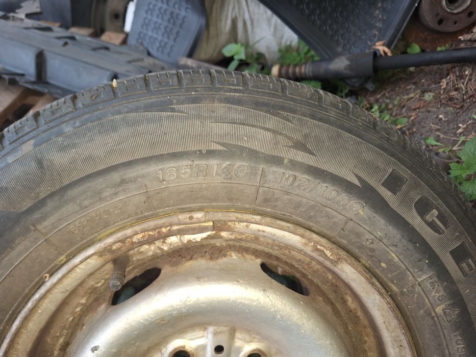 Koła Opony zimowe fiat ducato 185/14C 2020