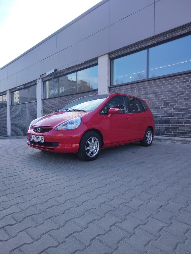 Honda Jazz Benzyna skóra Klimatyzacja ISOFIX