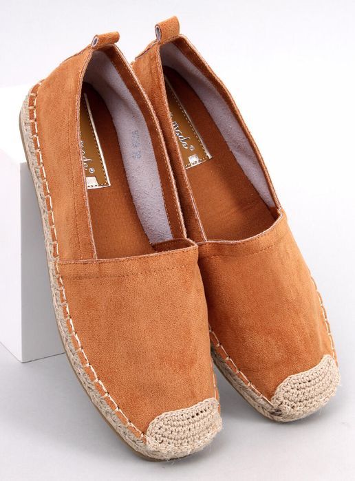 Espadryle Damskie Zahn Camel