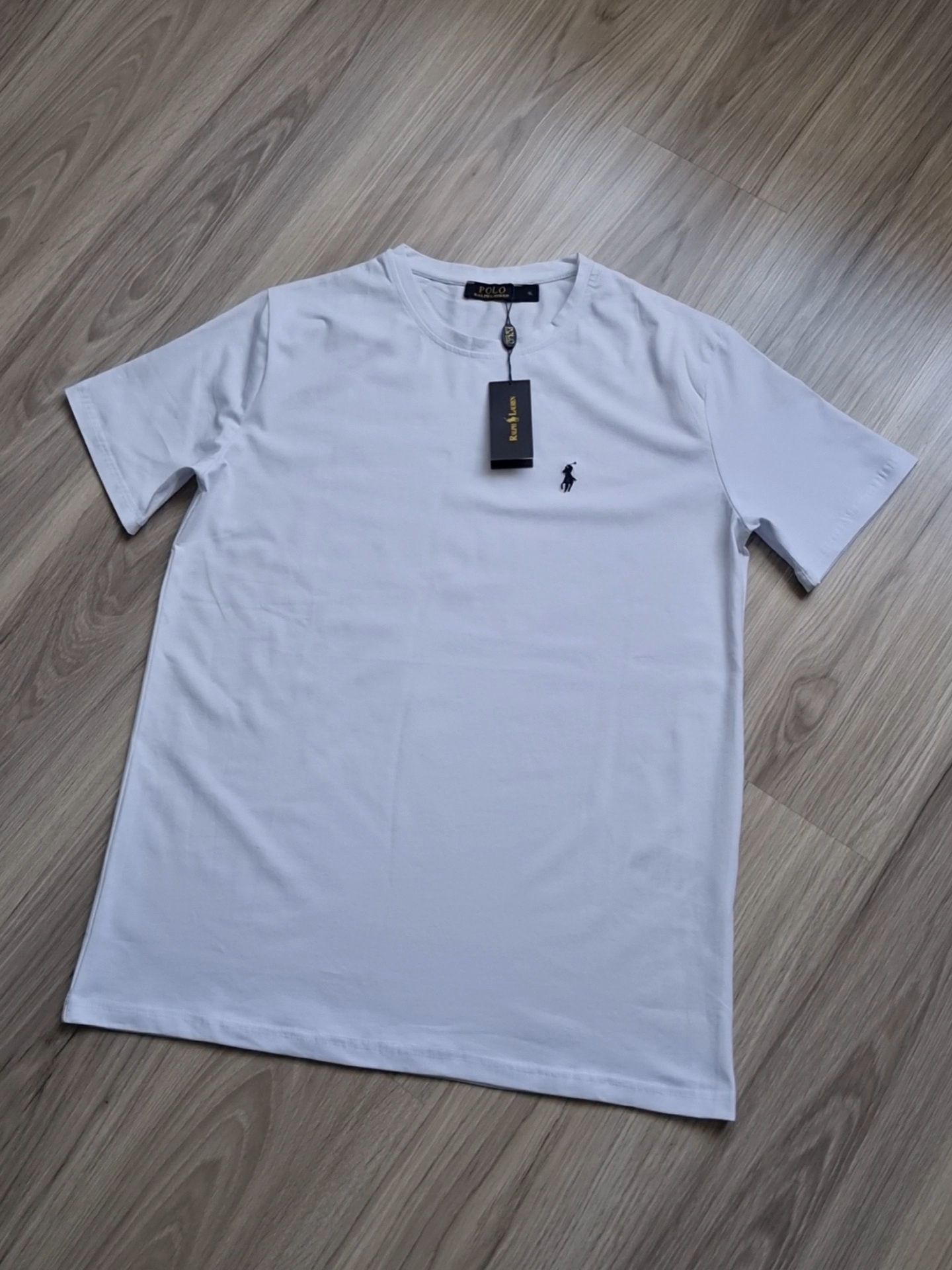 T-shirt/koszulka męska biała Ralph Lauren rozmiar XXL - Polecam!
