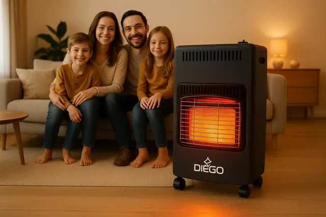 Автономний газовий обігрівач. Обігрівач газовий.