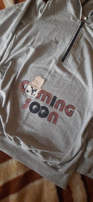 Худи толстовка лонгслив реглан кофта Waikiki р.L для беременных