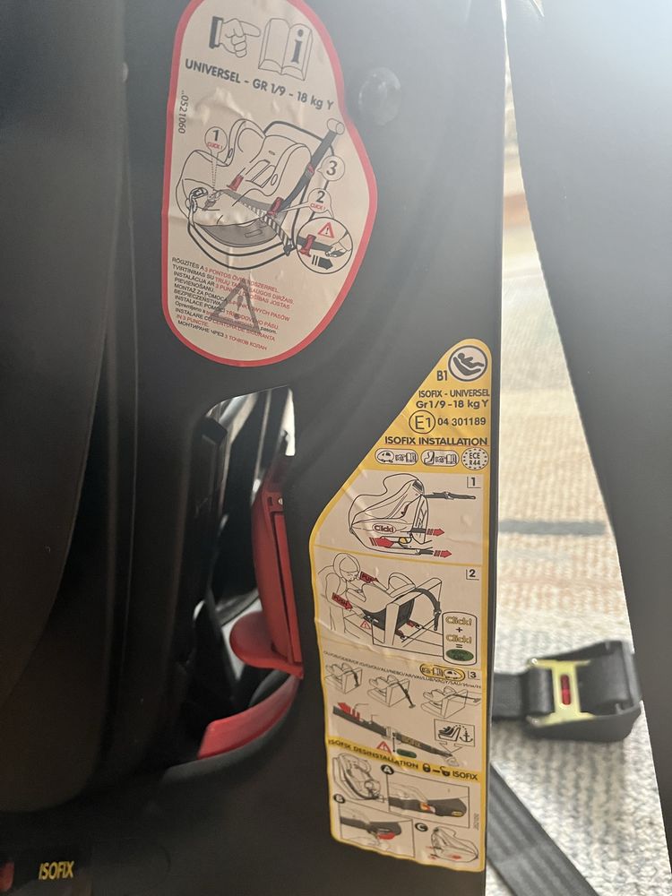 Cadeira Auto Bebeconfort Iseos Isofix