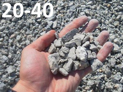 Щебень Щебінь 40-70 20-40 5-20 Пісок Песок річковий карʼєрний Бетон