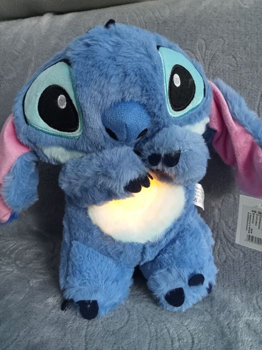 М'яка іграшка нічник дихаючий Стіч