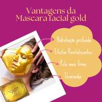 Máscara facial Gold colágeno