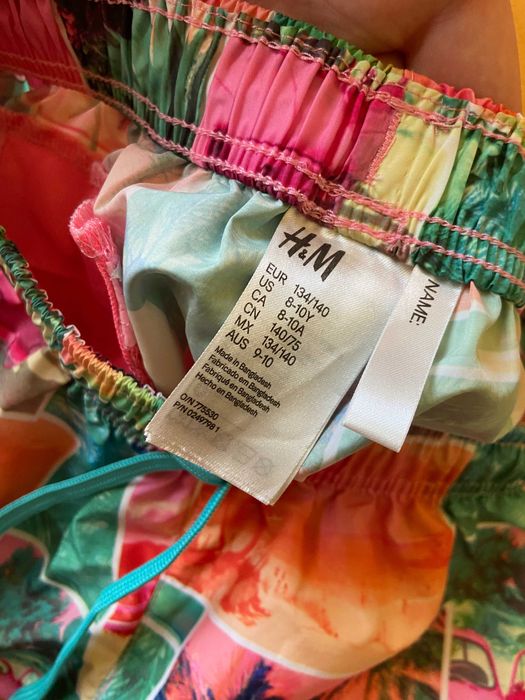 Krótkie spodenki szorty H&M 134/140 8-10 lat