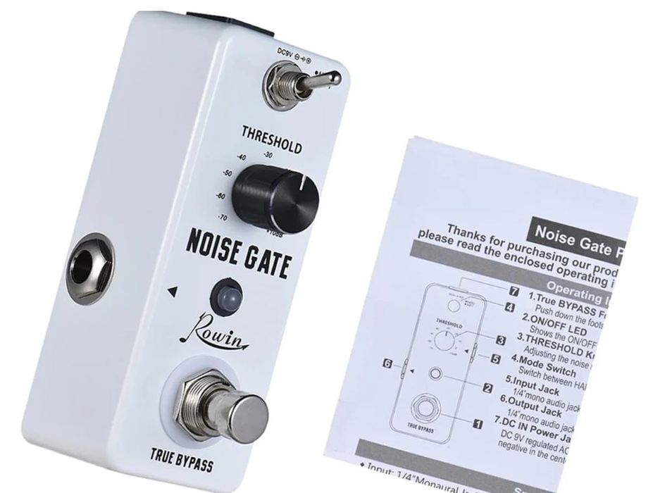 Педаль шумоподавлення Rowin Guitar Noise Gate 2 режими