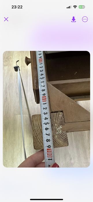 Vendo mesa de cozinha Madeira maciça