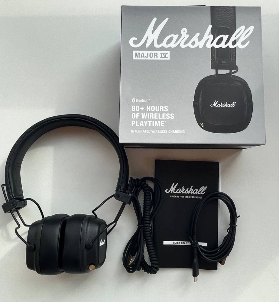 ОРИГІНАЛ!!! Marshall Major IV Black!!! Без передоплати!!!