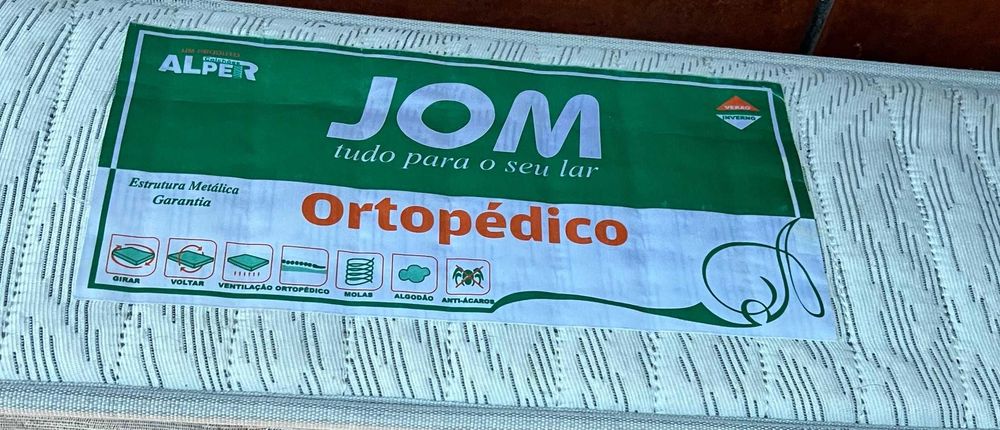 COLCHÃO MOLAS ORTOPÉDICO 1.5 X 2.00m  60€