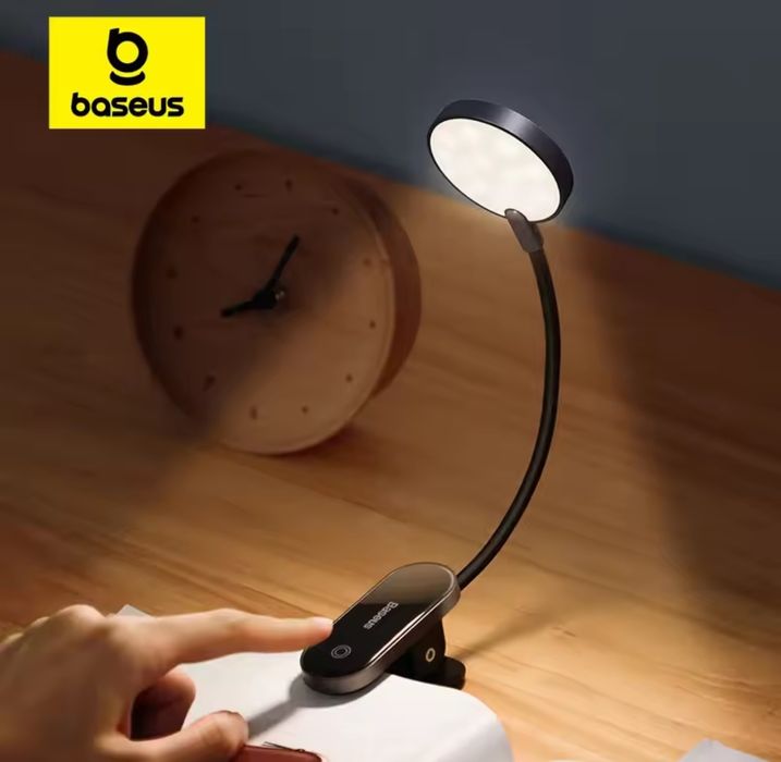 Лампа для читання, ноутбука, підсвітка перезаряджається акум