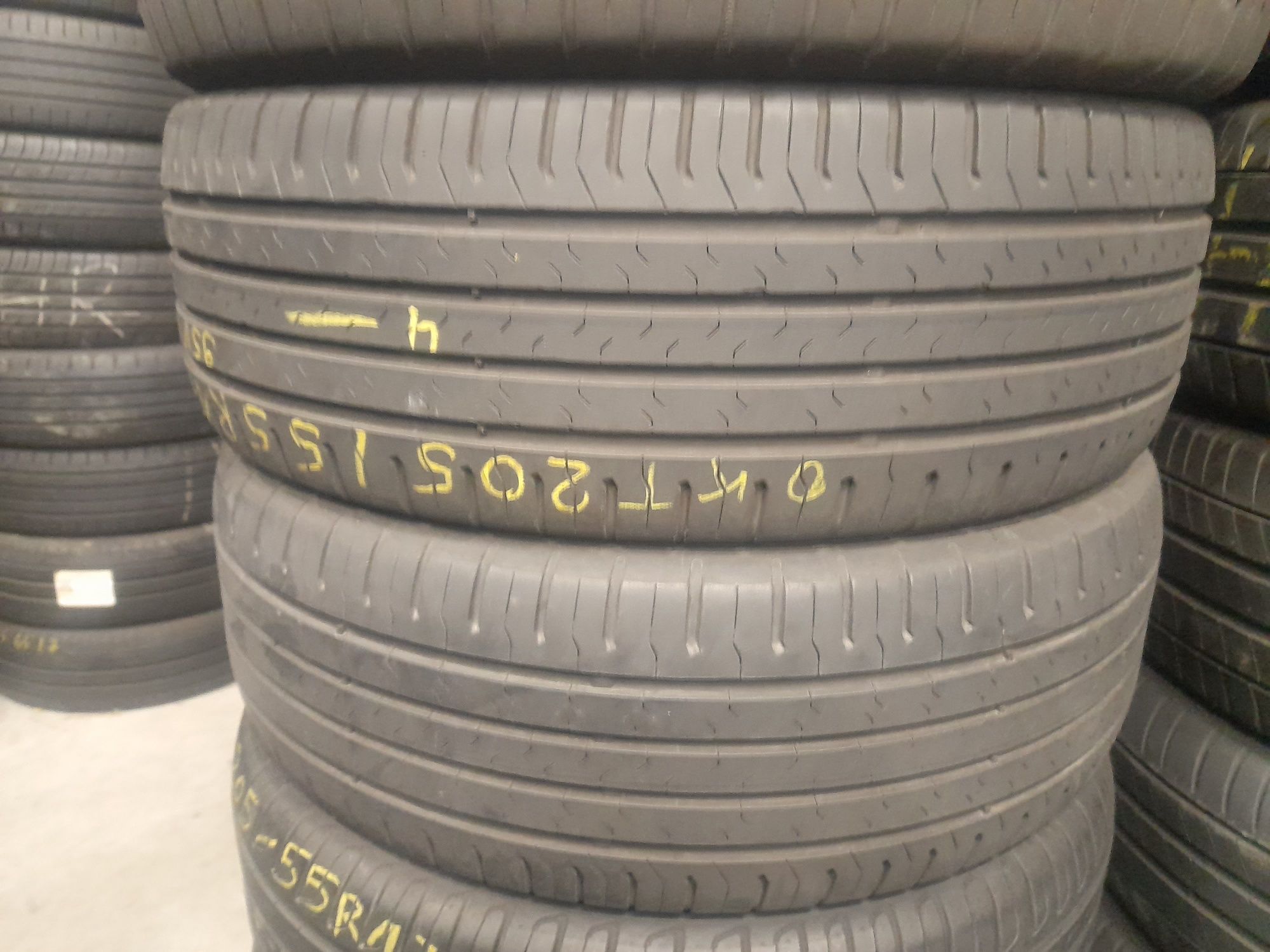 205/55 R17 CONTINENTAL Conti Eco Contact 5, Літні шини б/в, Склад