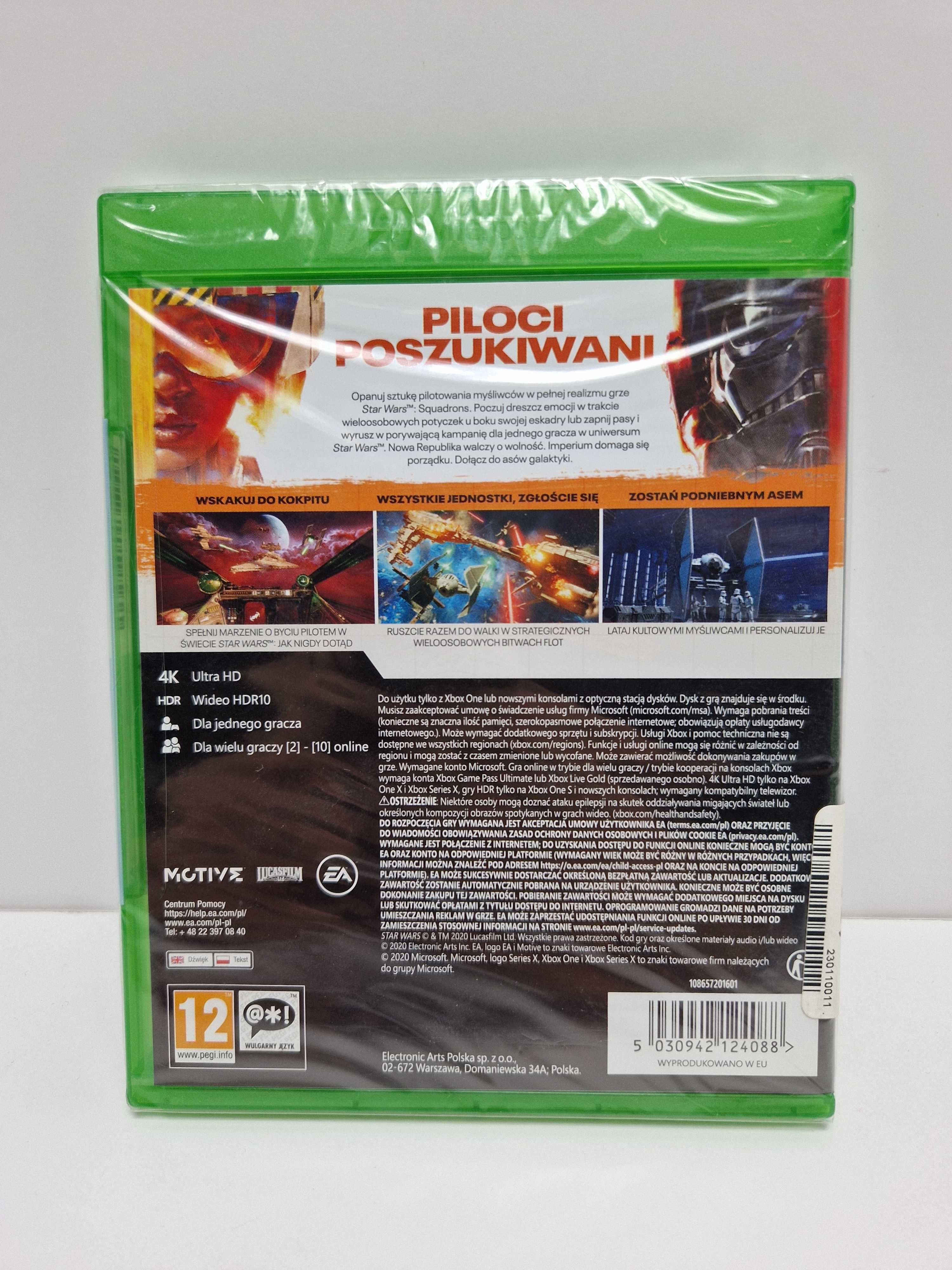 Gra StarWars Squadrons Xbox One/Series X - FOLIA