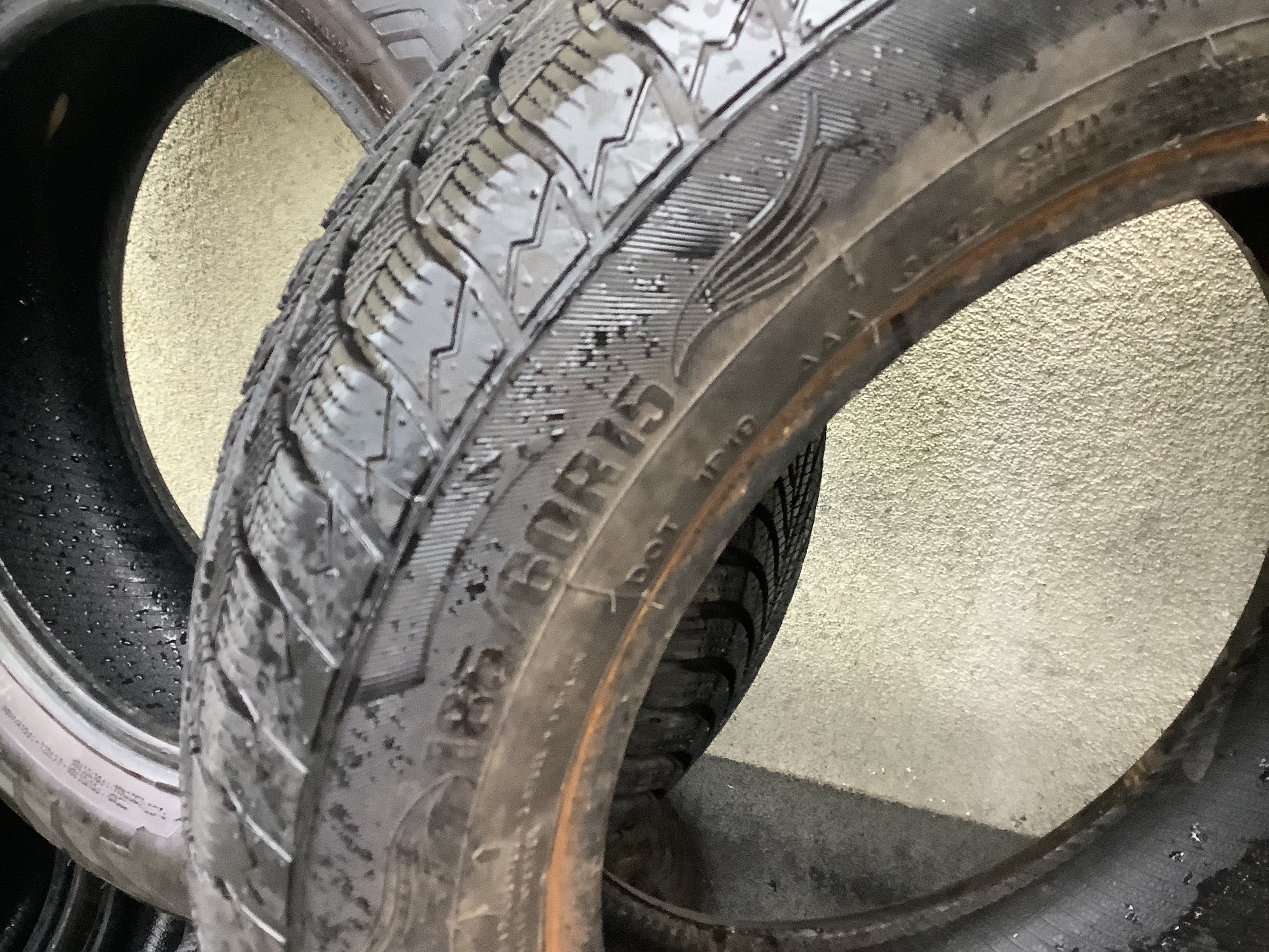 POWERTAC 185/60r15  2szt opony zima zimowe 7.5mm 2018r