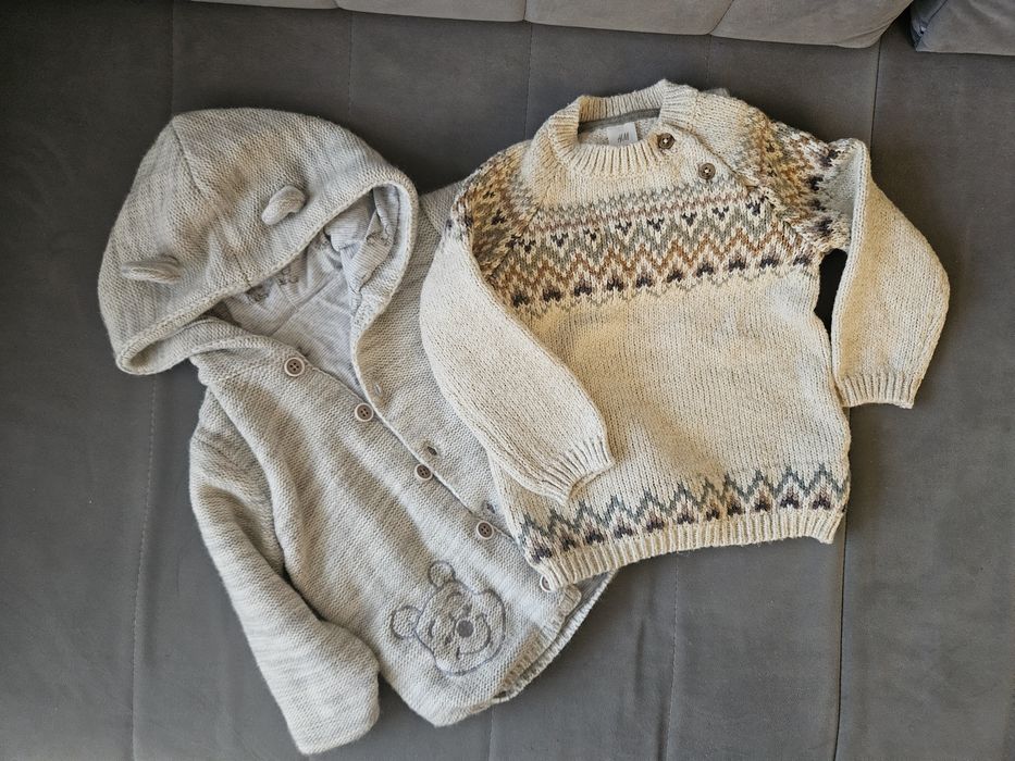 Sweterki 86 - śliczne jak nowe