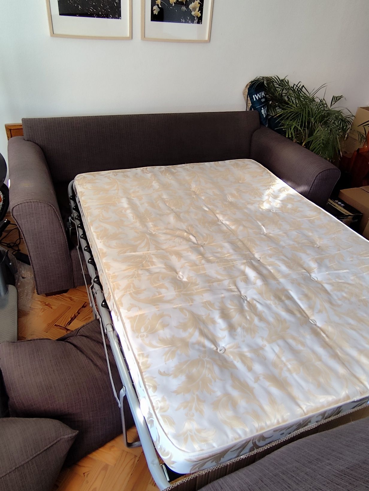 Sofá de 2 Lugares Que Vira Cama