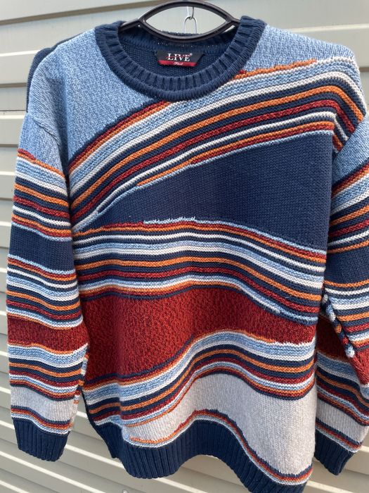 Блузон вязанный