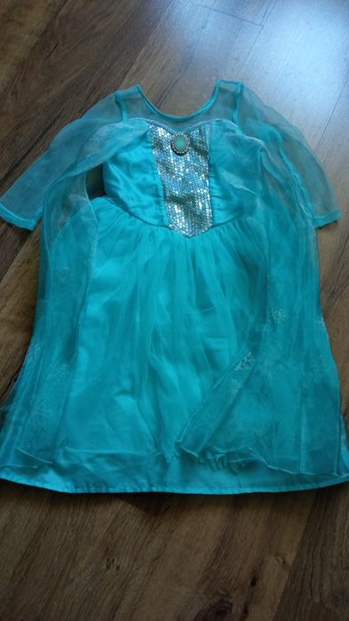 Suknia ELSA elza kraina lodu na bal H&m