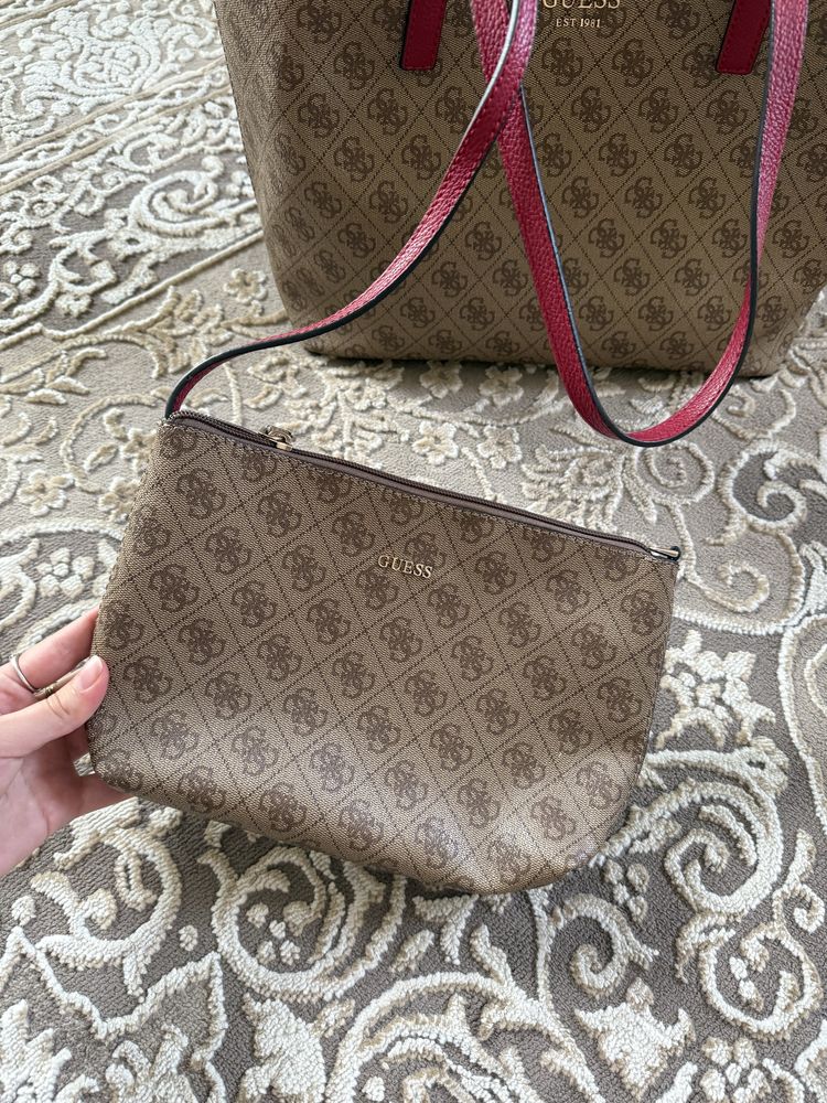 torbeka guess shopper + kosmetyczka