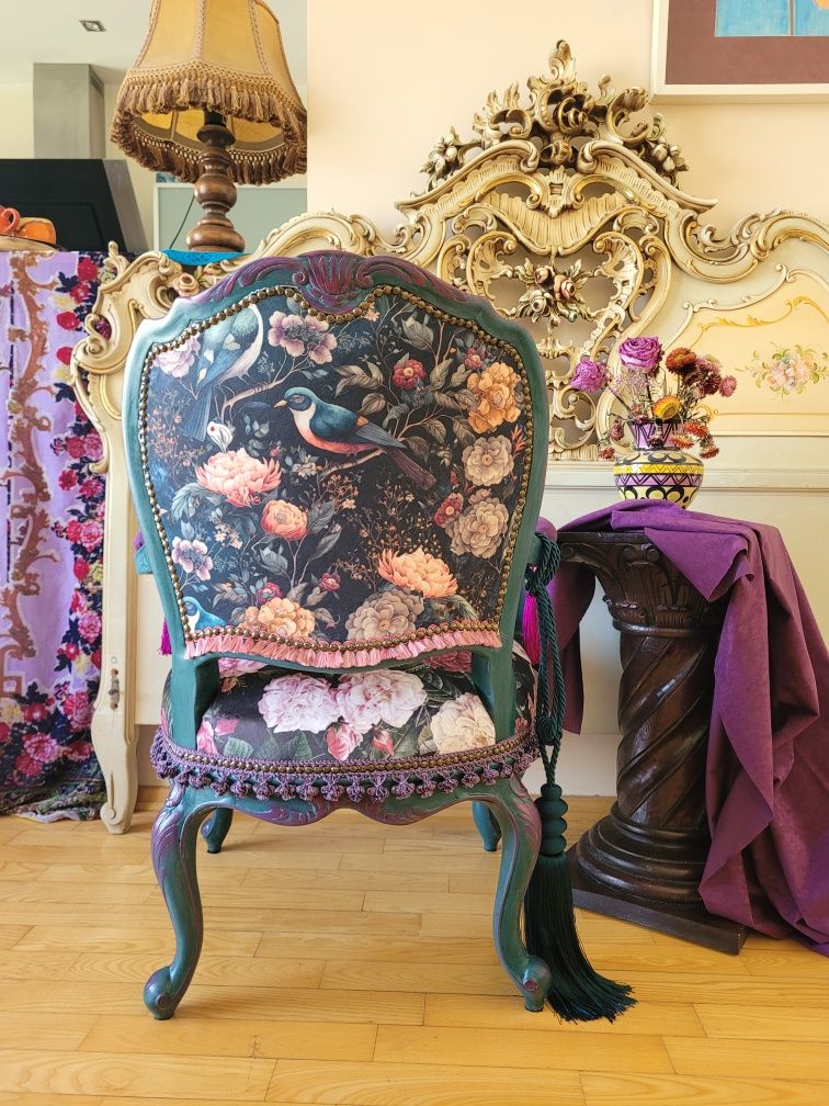 Luksusowy fotel Frida Kahlo