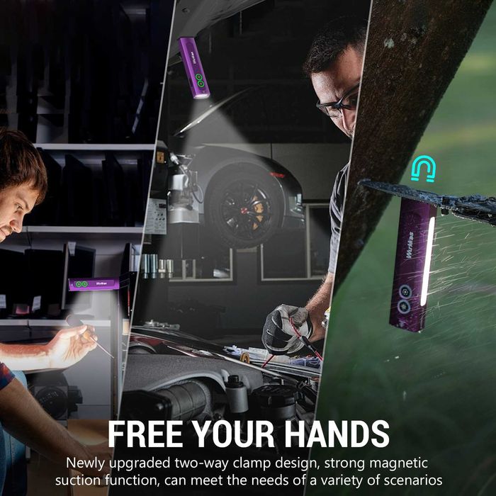 Latarka wielofunkcyjna EDC Wurkkos HD01 1200lm + UV